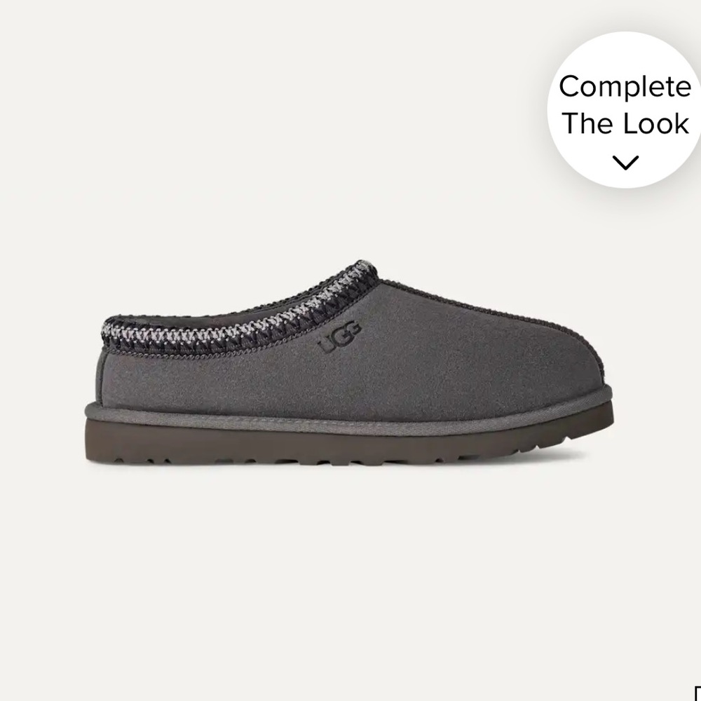 UGG Tasman Slippers Women’s Dark Grey Size 7